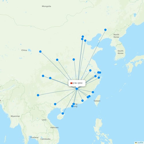 Map of Ji'An