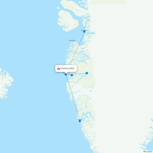 Map of Sisimiut