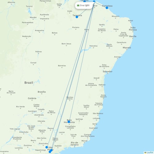 Map of Cruz