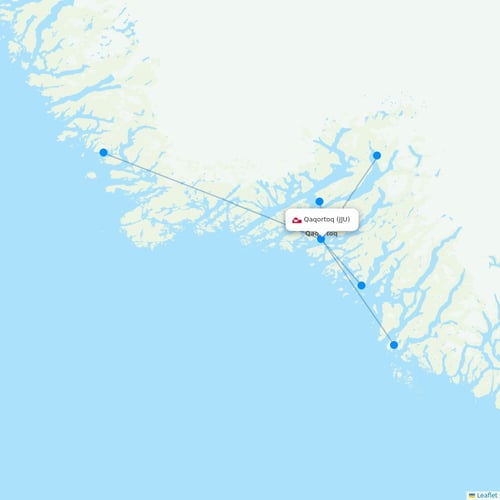 Map of Qaqortoq