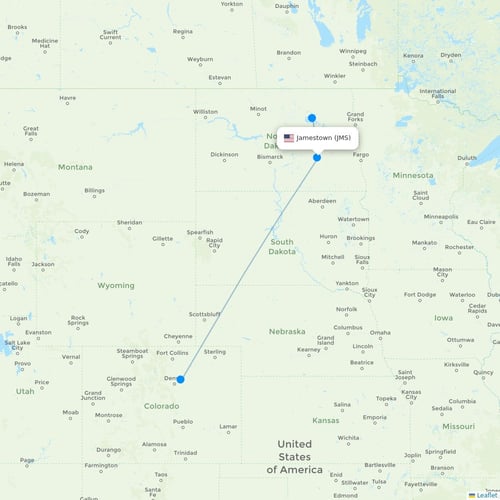 Map of Jamestown
