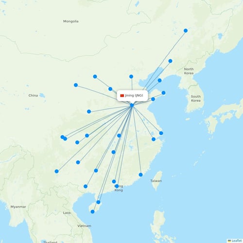 Map of Jining