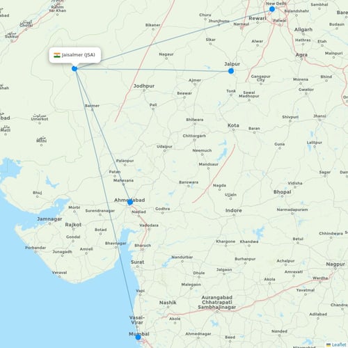 Map of Jaisalmer