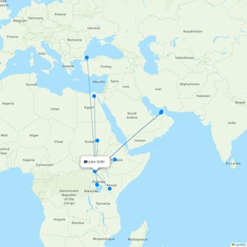 Map of Juba