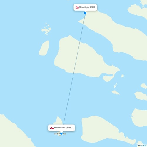 Map of Ukkusissat