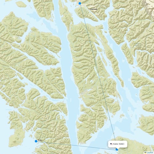 Map of Kake