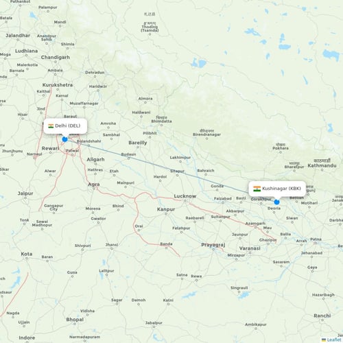 Map of Kushinagar