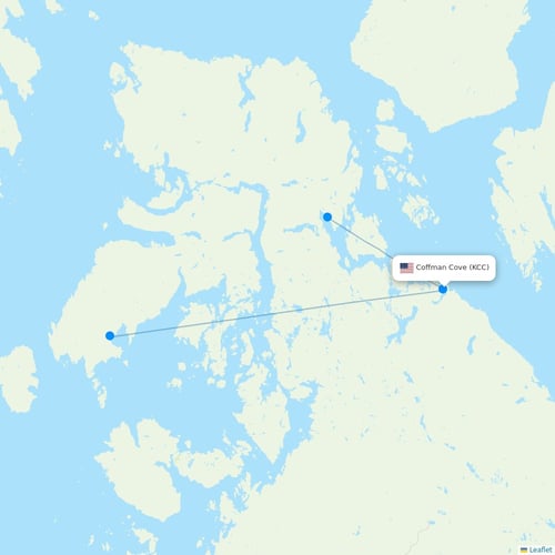 Map of Coffman Cove