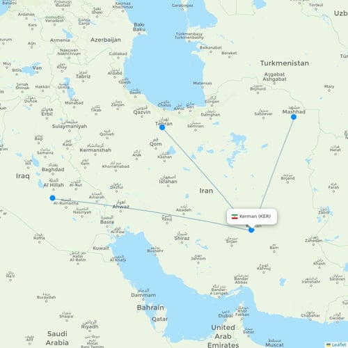 Map of Kerman
