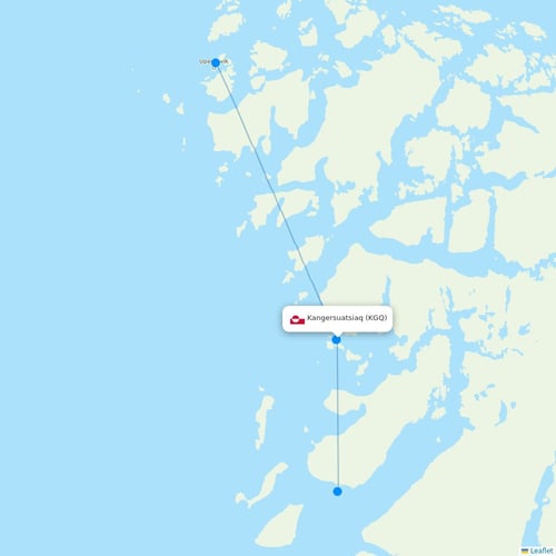 Map of Kangersuatsiaq