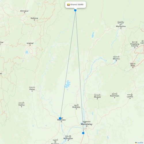 Map of Khamti