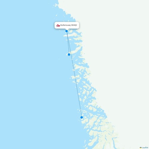 Map of Kullorsuaq