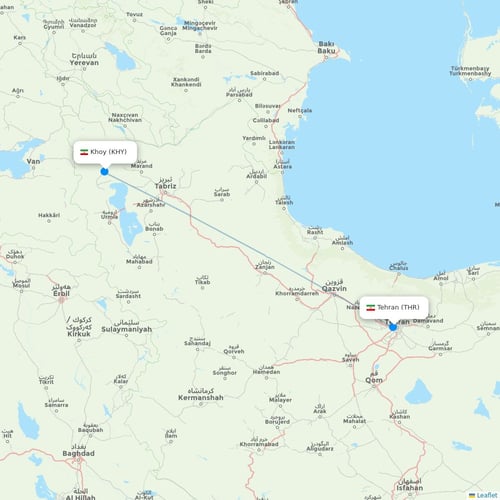 Map of Khoy