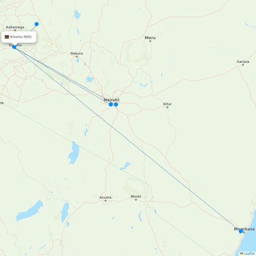 Map of Kisumu