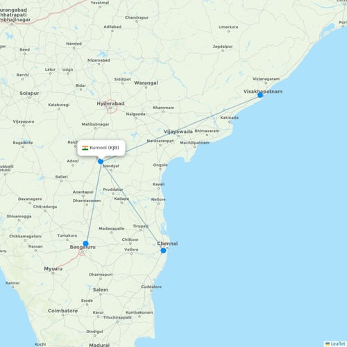 Map of Kurnool