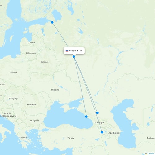 Map of Kaluga