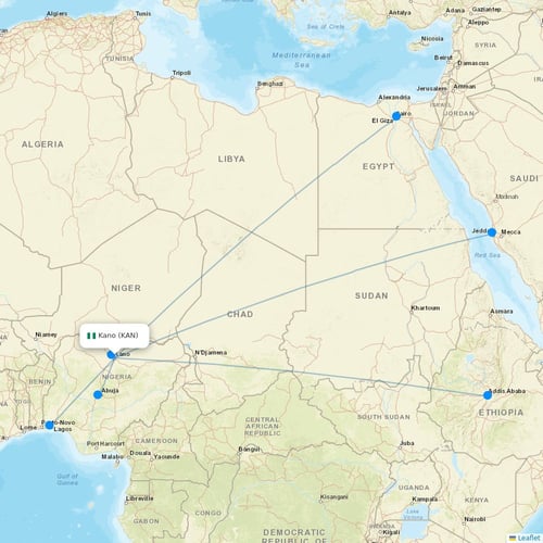 Map of Kassala