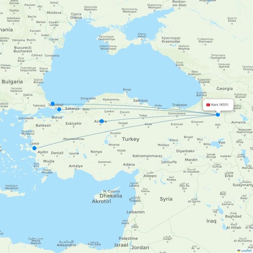 Map of Kars