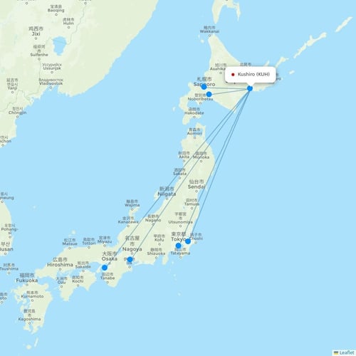 Map of Kushiro