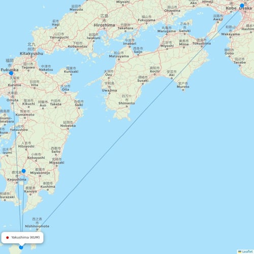 Map of Yakushima