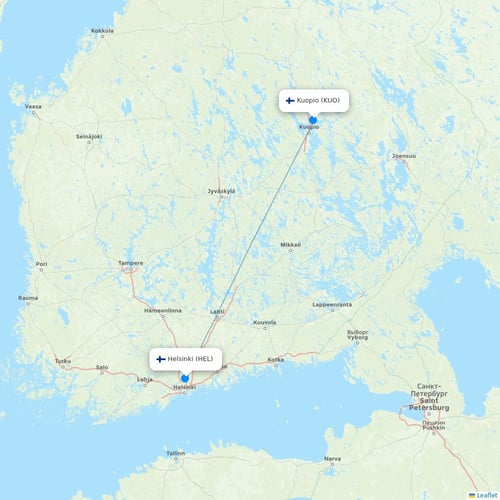 Map of Kuopio