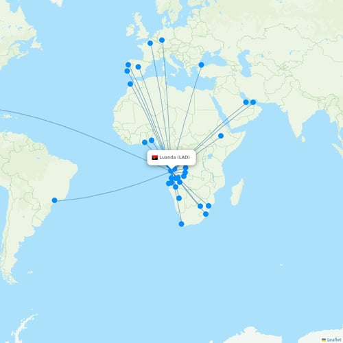 Map of Luanda