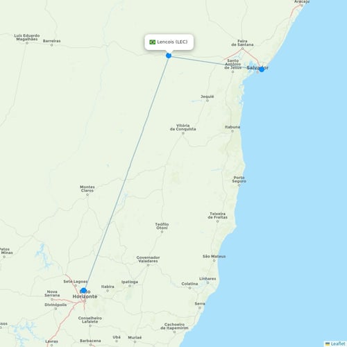Map of Lencois