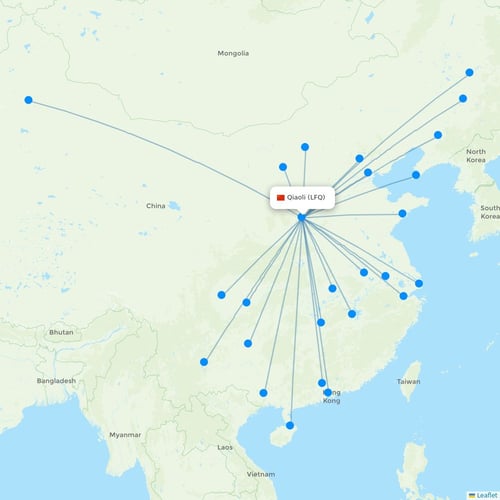Map of Qiaoli