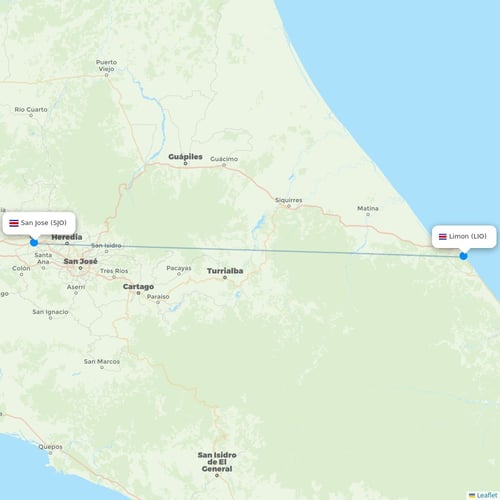 Map of Limon