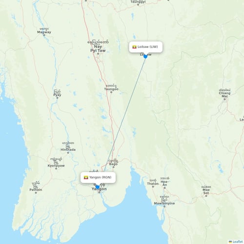 Map of Loikaw