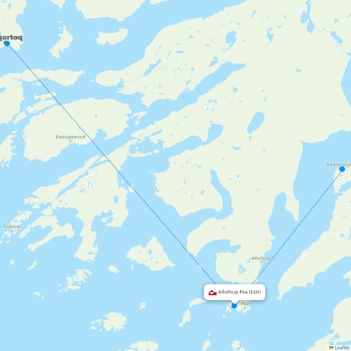 Map of Alluitsup Paa