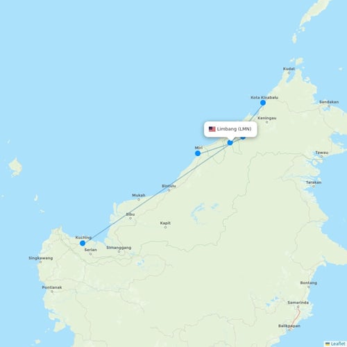 Map of Limbang