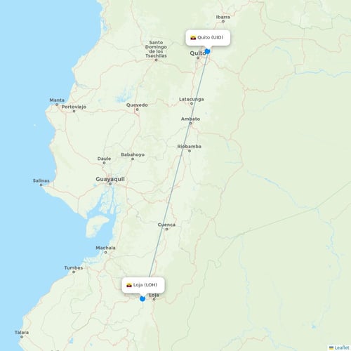 Map of Loja