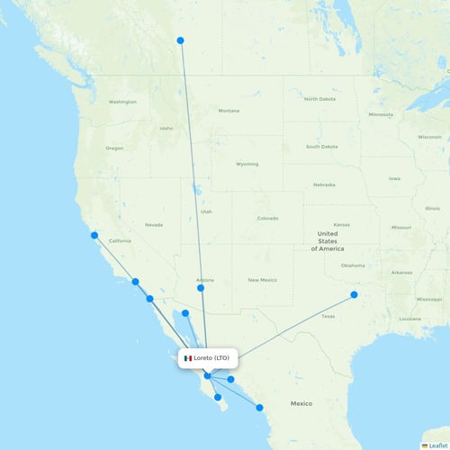 Map of Loreto