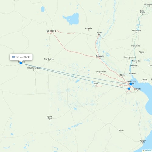 Map of San Luis