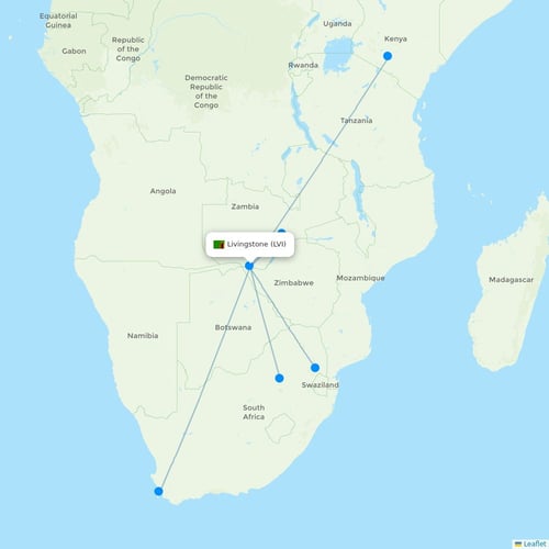 Map of Livingstone