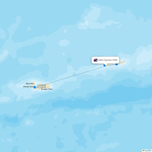 Map of Little Cayman