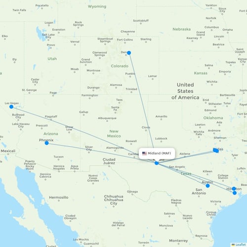 Map of Midland