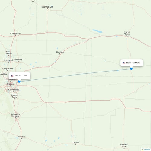 Map of McCook