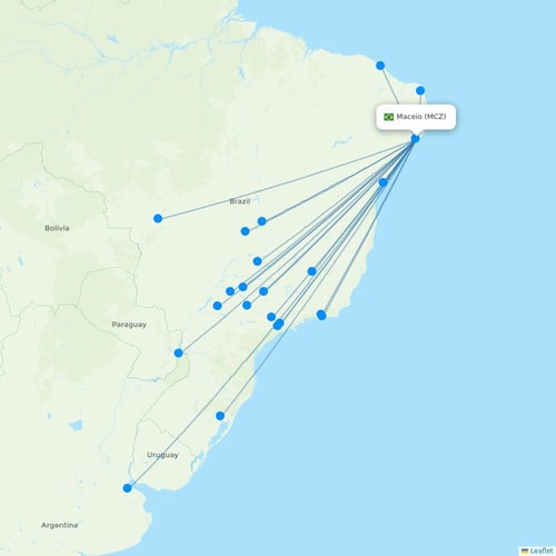 Map of Maceio