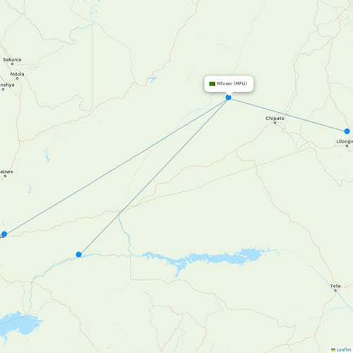 Map of Mfuwe