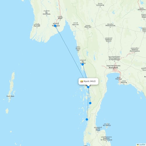 Map of Myeik