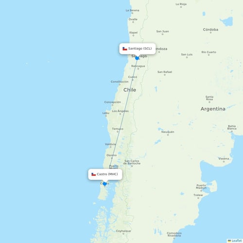 Map of Castro