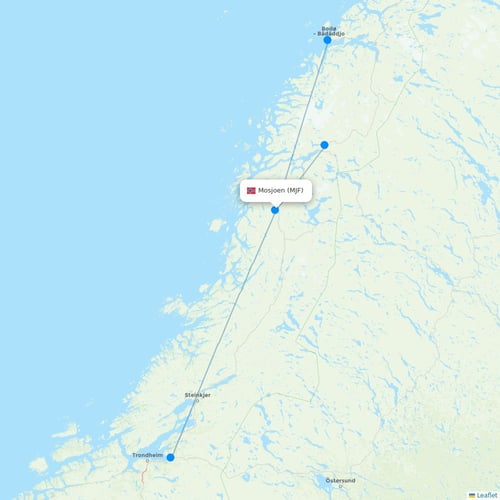 Map of Mosjoen