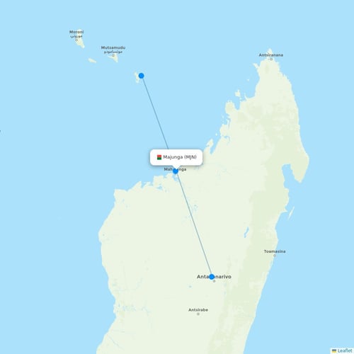 Map of Majunga
