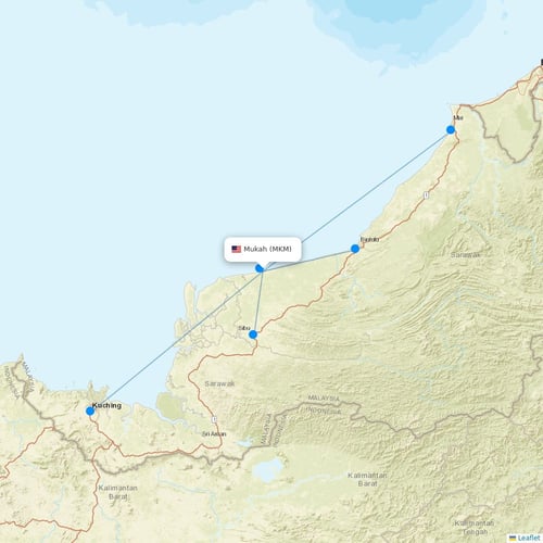 Map of Mukah