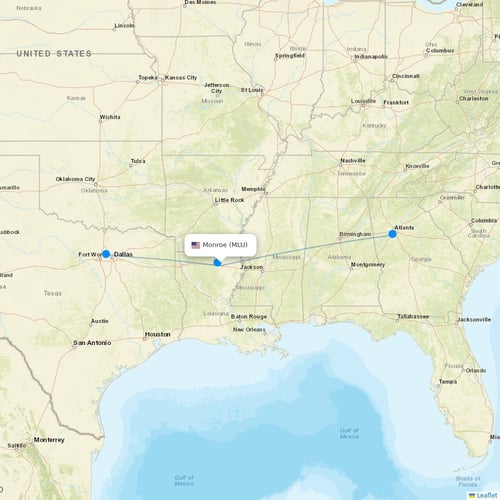 Map of Monroe