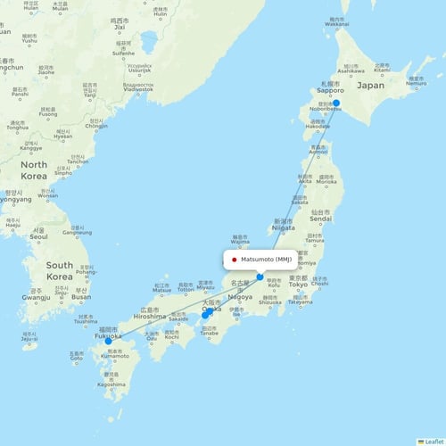 Map of Matsumoto