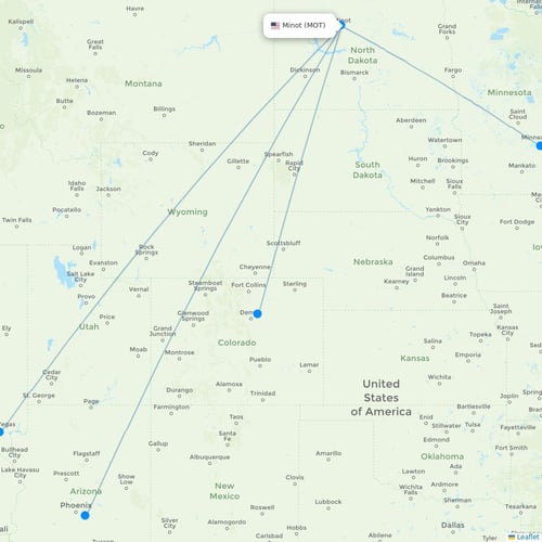 Map of Minot