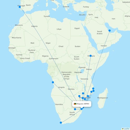 Map of Maputo